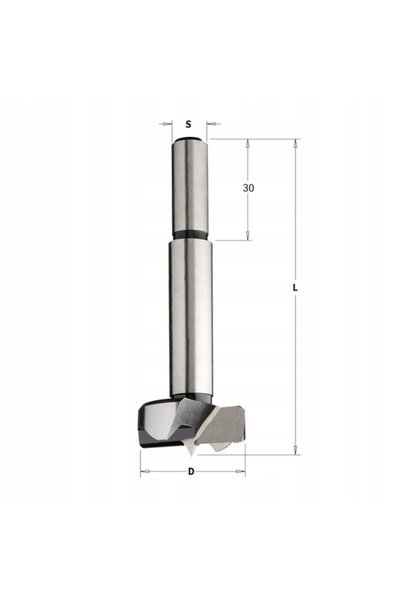 CMT Burghiu cu coadă cilindrică 45x90mm S10 512.451.31