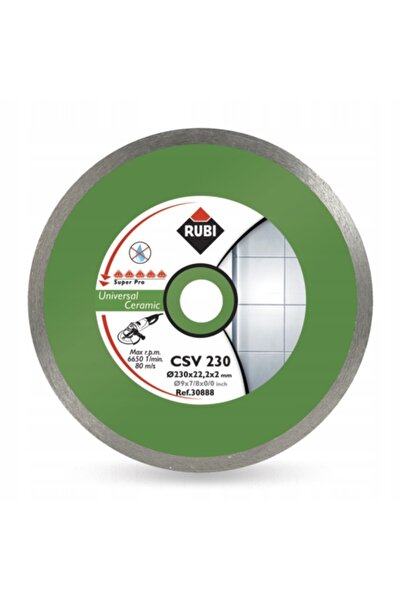 Rubi Disc diamantat pentru tăiere uscată a plăcilor ceramice CSV 125