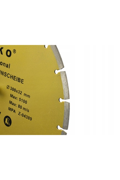GEKO DISC SEGMENTAT CU DIAMANTE 300x8x32mm