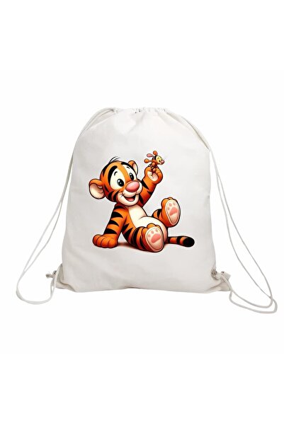 OEM Rucsac pentru copii, Grădiniță, Tigru, 43x34 cm, RGR048