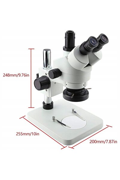 Rosfix 7-45X MERCURY PRO MICROSCOP STEREO TRINOCULAR PENTRU ELECTRONICĂ HQ