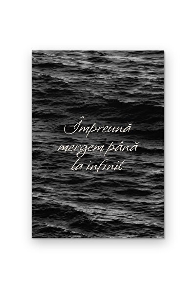 OEM Poster Carton 250g A4 Arta de Perete Impreuna mergem pana la infinit, Cad...