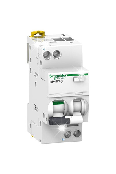 Schneider Electric Întrerupător combinat B16A TIP AC 2P 30mA ACTI9 SCHNEIDER ...