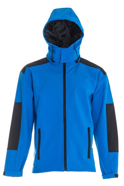 art.mas Geacă softshell unisex, impermeabilă, cu glugă, pentru muncă și sport...