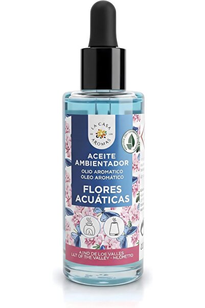 La Casa De Los Aromas Aromas Aquatic Flowers Essential Oil Air Freshener 48 m...
