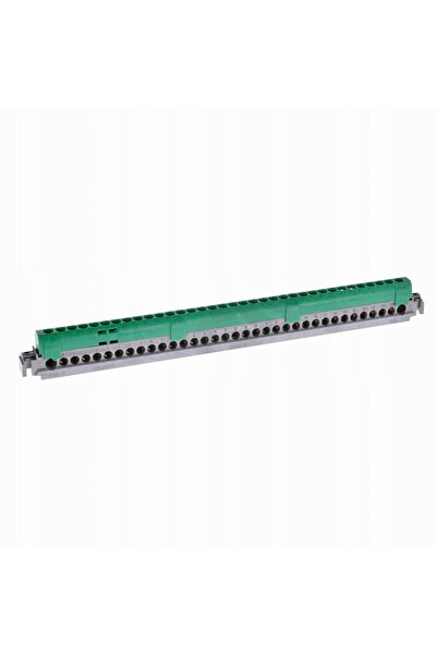 Legrand Bară de borne cu 35 de orificii, verde, IP2x Z35