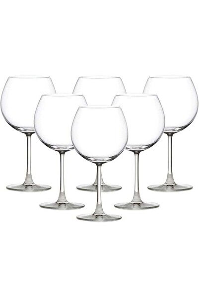 Generic Ocean Madison Burgundy Glass, Set Of 6, Clear, 650 Ml, 015D22, Chalic...