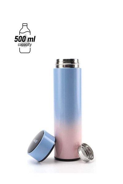 Generic Stainless Steel Vacuum Flask Travel Mug with Smart LCD Touch Screen M...