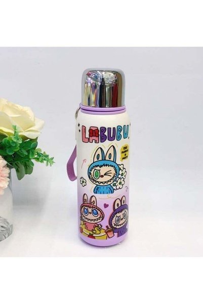 Generic Kids Water Bottle 520ml Insulated Bottles Stainless Steel Vacuum Ther...