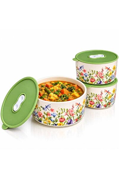 Generic BERAM Ceramic Serving Bowl Microwave Safe Heat Resistant Casserole 1 ...