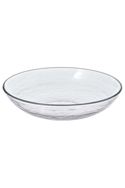Generic Deep Plate, Tempered Glass, Clear, 19 cm
