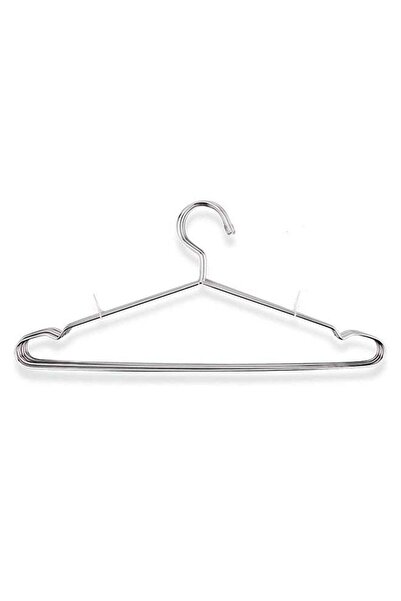 Generic Feelings 44cm Steel Clothes Hanger 5-Piece Set – Heavy-Duty Rust-Resi...