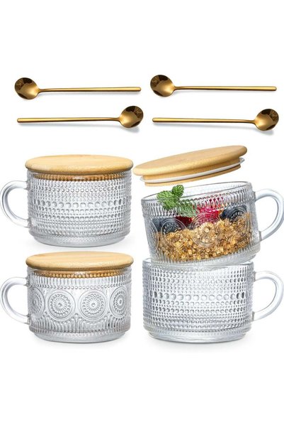 Generic 4pcs Set Vintage Coffee Mugs
