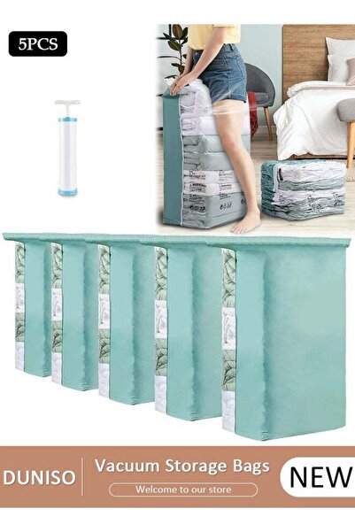 Generic 50*70*30 cm Cube Vacuum Storage Bags-5 Compression Bags No Pump or Pu...