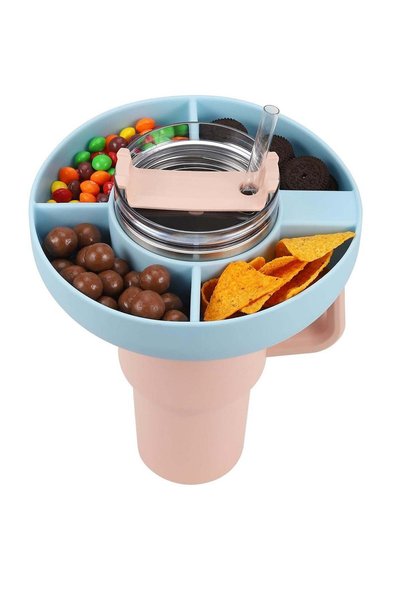 Generic 40oz Snack Bowl for Stanley Cup, Reusable Snack Ring Compatible, Tumb...