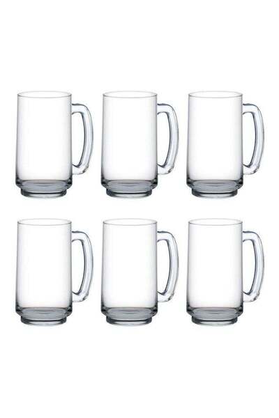 Generic Pack Of 6 Playboy Beer Mug Clear 357x6ml