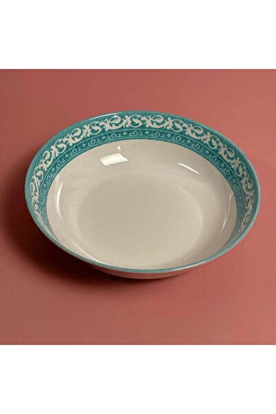 Generic Sarvah Melamine 9 Inch Coring Ware Floral Designed Round Bowl- White