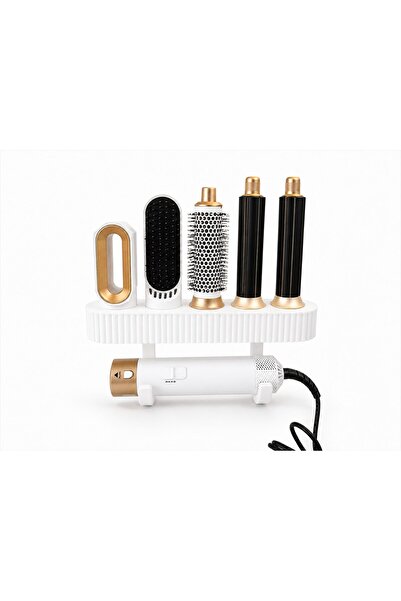 OEM Suport de perete pentru Dyson Airwrap, Alb, compact, organizator pentru u...