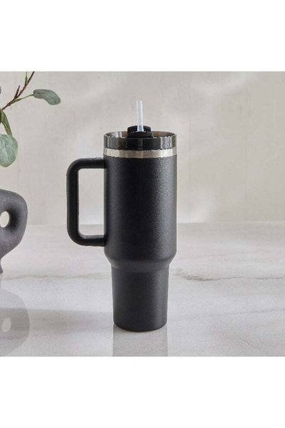 Generic Karry Steel Hot and Cold Double Wall Vacuum Travel Mug - 1.18 L