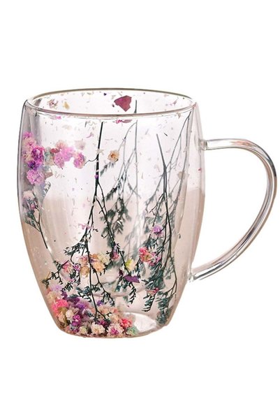 Generic Double Walled Glass Cups, Heat Resistant Highball Glass Cups, Anti Sc...