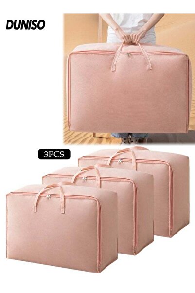 Generic 3 Pack Large Storage Bags, Thicken Moving Bags with Strong Zippers & ...