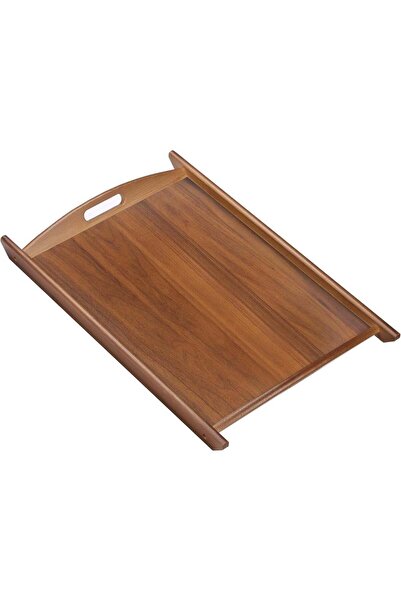 Generic Wood Serving Tray, Wooden Tray with Handles, 20.47 inch Square Decora...