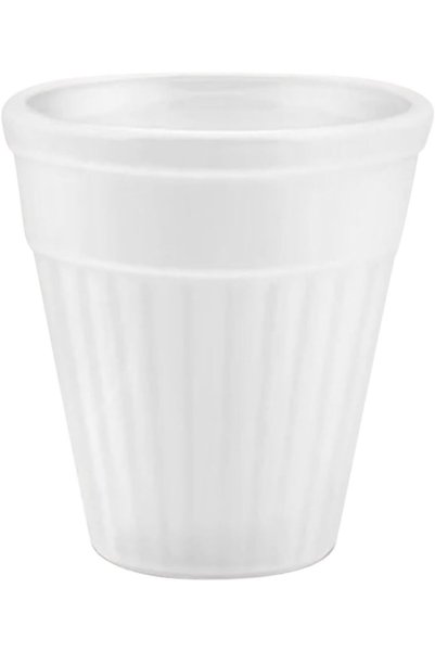Generic Larah by Borosil Kulhad Style Opalware Mugs, 100 ml – Set of 6 Tradit...