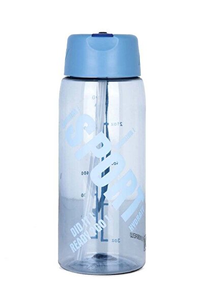 Generic Water Bottle With Grab String 800 ML - Blue