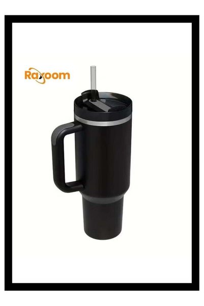Generic 40oz Stainless Steel Vacuum Insulated Tumbler with Lid & Straw – Larg...