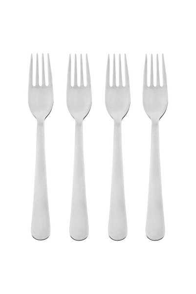 Generic Dinner Forks, Stainless Steel, 19 cm, 4-Pack