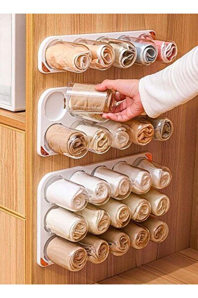 Generic Wall Mounted Underwear Storage Box，Underwear Organizers,Socks Pants S...