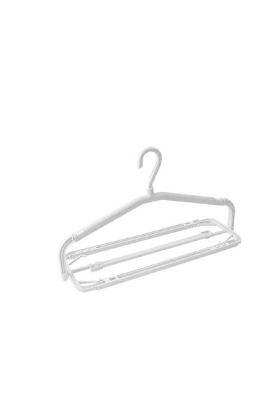Generic Clothes Hangers Scalable Clothes Hanger Plastic Windproof Foldable Sp...