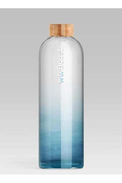 Generic wtrBoost Save The Ocean Borosilicate Glass Water Bottle – 500ml Reusa...