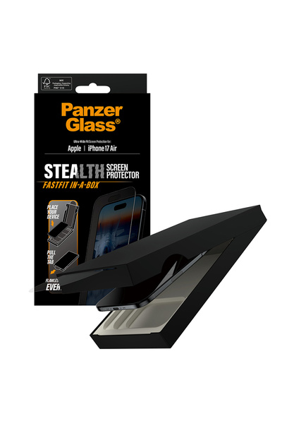 CARE by PanzerGlass® PanzerGlass Stealth Sticlă Fastfit Ultra-Largă pentru iP...