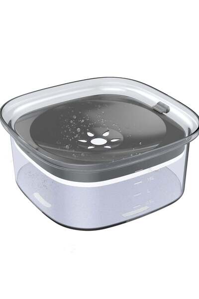 Generic Spill Proof Large Capacity Dog Water Bowl, Travel Friendly Slow Feede...