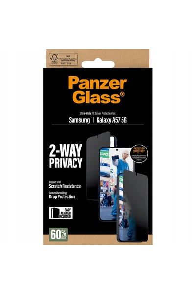 CARE by PanzerGlass® PanzerGlass Sticlă de confidențialitate cu potrivire ult...