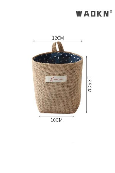 Generic Wall-mounted dormitory bedding small storage bag, upper bunk convenie...