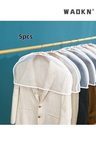 Generic 5PCS Garment Covers For Hanging Clothes, Shoulder Covers For Hanging ...