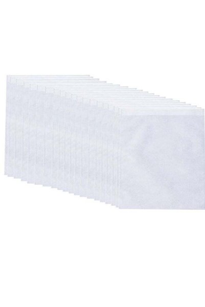 Generic 30-Piece Drawstring Storage Shoes Bag White 35x45cm