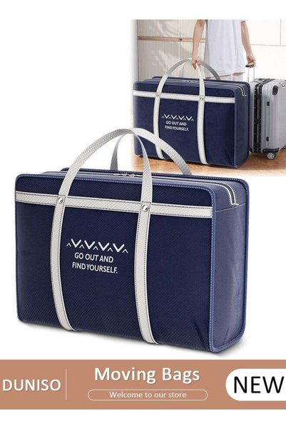 Generic Foldable Moving Storage Bags, Multi-Purpose Clothes Organizers Tote W...