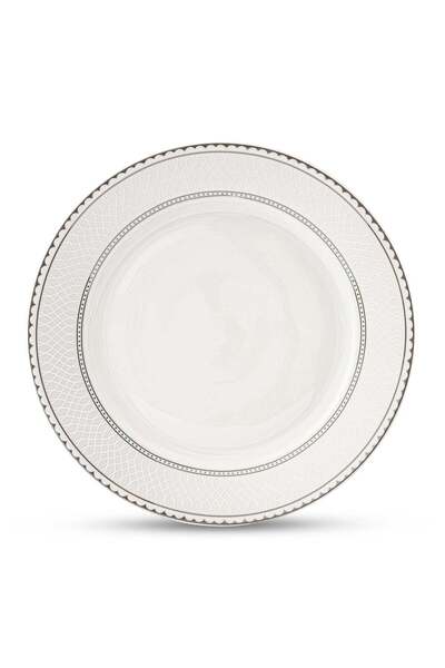 Generic Shallow JUNA New Bone China Dinner Plate 26.7 cm – Elegant White Main...