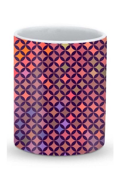 Generic Premium Wall Of Diamonds Designer Mug Multicolour