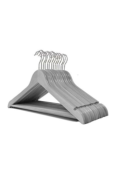 Generic Feelings Wooden Clothes Hanger Set of 12, 45 x 23cm – Smooth-Finish A...