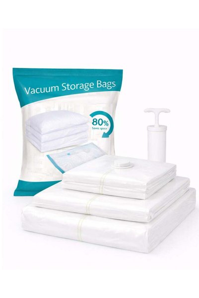 Generic Vacuum Storage Bags for Clothes, Blankets & Bedding – Space Saver Vac...