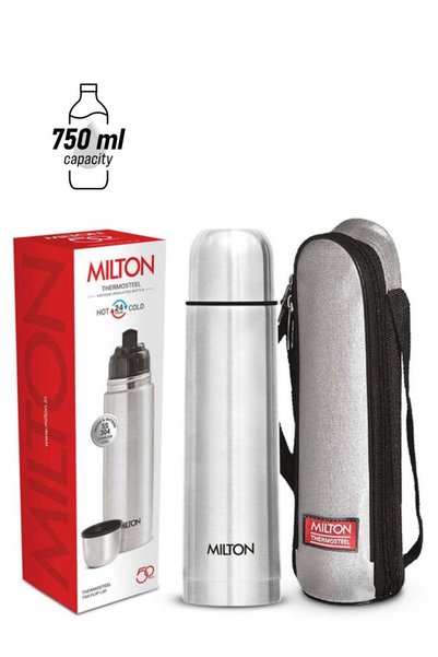 Generic Milton Thermosteel Flip Lid 750, Double Walled Vacuum Insulated Therm...