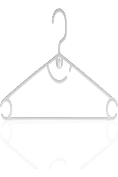 Generic FEELINGS Plastic Arch Hanger Non-Slip Clothes Hanger With Notches, Ha...