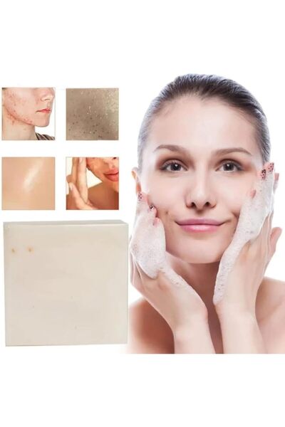 MADAM 6 Bars Whitening Rice Milk Soap with Glutathione & Collagen Skin Brightening, Smooth Glowing Skin and Even SkinTone 65g Each