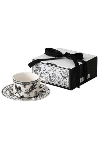 Generic Ceramic Cup and Saucer Set, Luxurious Coffee/Tea Mug, Vintage Beautif...