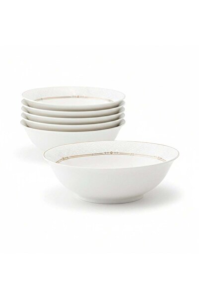 Generic Shallow ISLA New Bone China Bowl 14 cm – Classic White Multipurpose B...