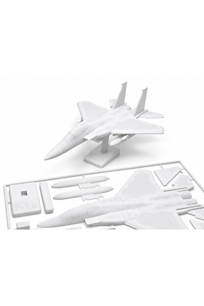 OEM Cartonaș cu model de avion F-15 Eagle, model de asamblat, decor aviatic p...